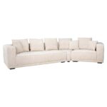 Sofa Lusso 4-seater beige chenille, Niagara 902 Beige Chenille