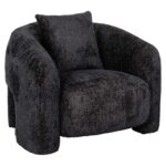 Lounge chair Milania lovely black, Be Lovely 17 Black