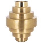 Vase Akelei, Gold