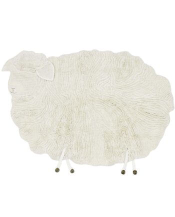 Lorena Canals Woolable Rug Pink Nose Sheep WO PINOSE 1