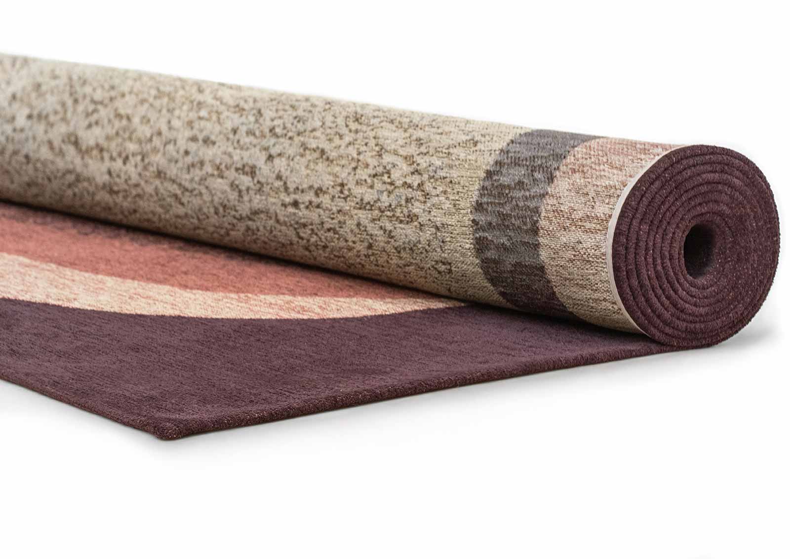 Louis De Poortere rug Craft 2064 Marble Rosewood roll