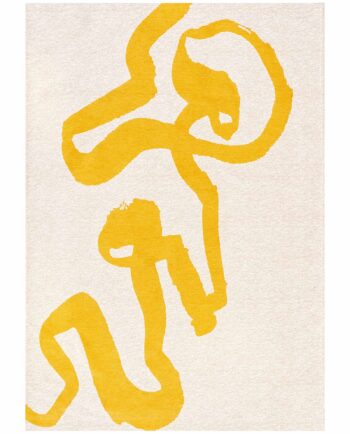 Louis De Poortere rug Craft 2084 Ribbon Pure Yellow