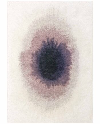 Louis De Poortere rug Meditation 2101 Drop Purple Smoke